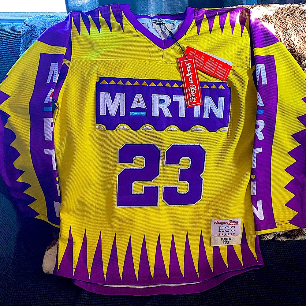 NWT ⭐️ Headgear Classics MARTIN 🏒 Hockey Jersey!!! Custom Made! Top Quality #23